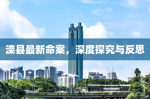 滦县最新命案，深度探究与反思