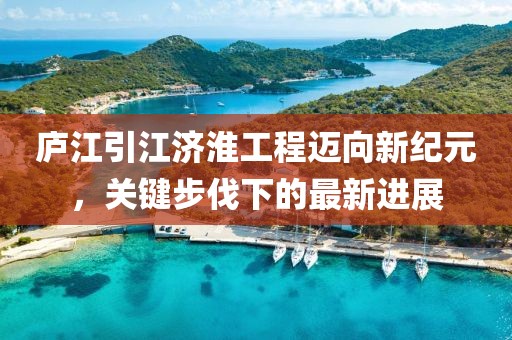 庐江引江济淮工程迈向新纪元，关键步伐下的最新进展