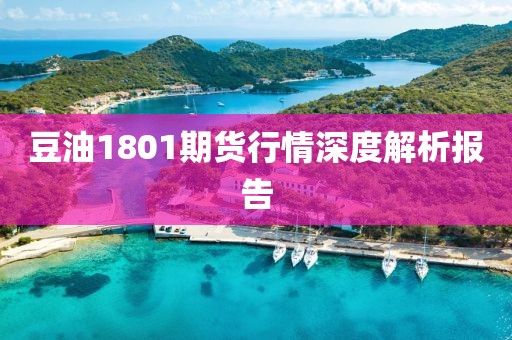 豆油1801期货行情深度解析报告