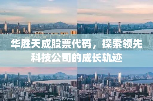 华胜天成股票代码，探索领先科技公司的成长轨迹