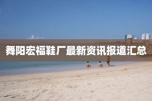 舞阳宏福鞋厂最新资讯报道汇总