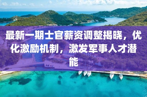 最新一期士官薪资调整揭晓，优化激励机制，激发军事人才潜能