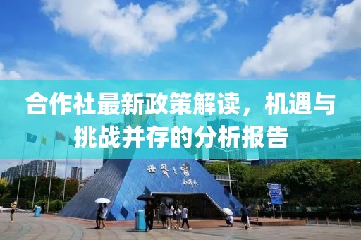 合作社最新政策解读，机遇与挑战并存的分析报告