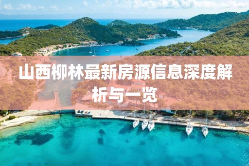 山西柳林最新房源信息深度解析与一览