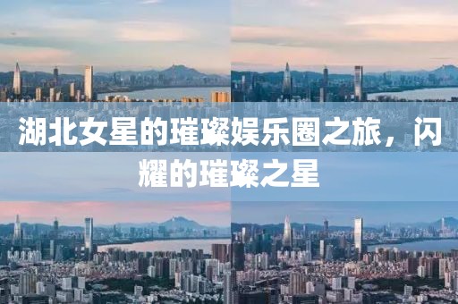 湖北女星的璀璨娱乐圈之旅，闪耀的璀璨之星