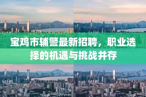 宝鸡市辅警最新招聘，职业选择的机遇与挑战并存