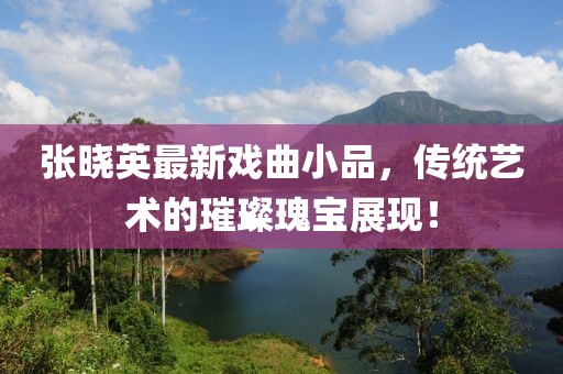 张晓英最新戏曲小品，传统艺术的璀璨瑰宝展现！