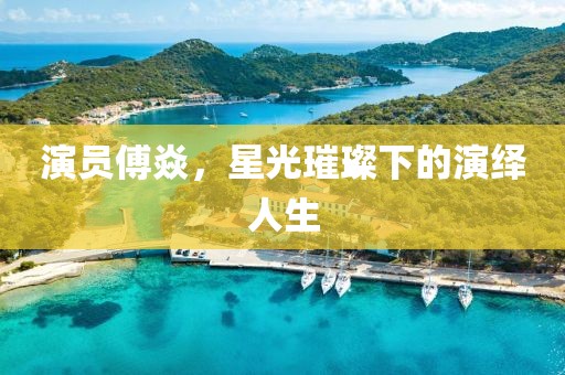 演员傅焱，星光璀璨下的演绎人生