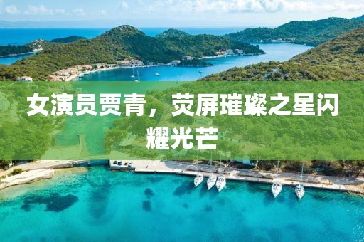 女演员贾青，荧屏璀璨之星闪耀光芒
