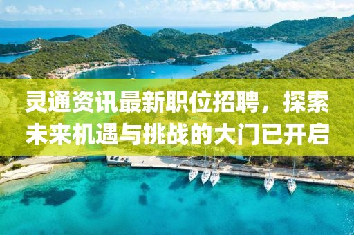 灵通资讯最新职位招聘，探索未来机遇与挑战的大门已开启