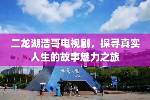 二龙湖浩哥电视剧，探寻真实人生的故事魅力之旅