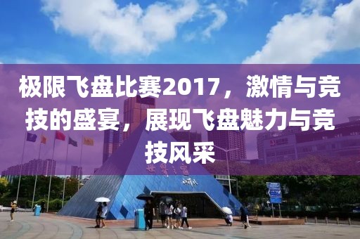 极限飞盘比赛2017，激情与竞技的盛宴，展现飞盘魅力与竞技风采