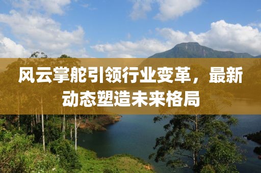 风云掌舵引领行业变革，最新动态塑造未来格局