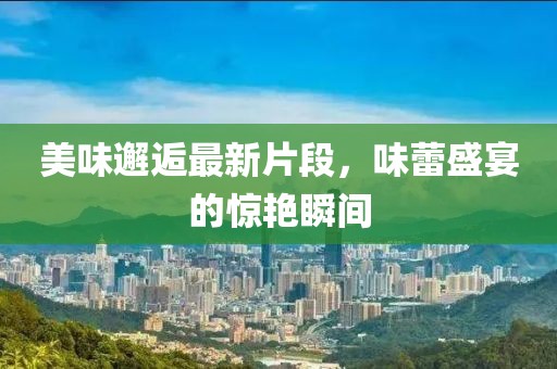 美味邂逅最新片段，味蕾盛宴的惊艳瞬间