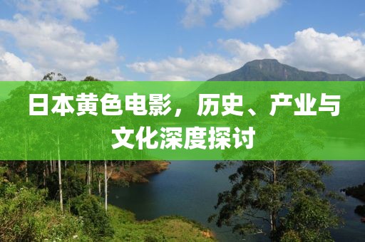 日本黄色电影，历史、产业与文化深度探讨