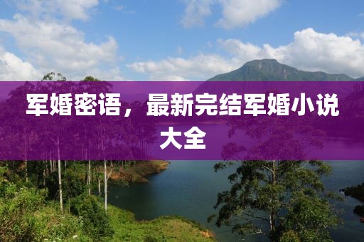 军婚密语，最新完结军婚小说大全
