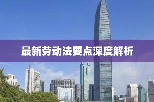 最新劳动法要点深度解析