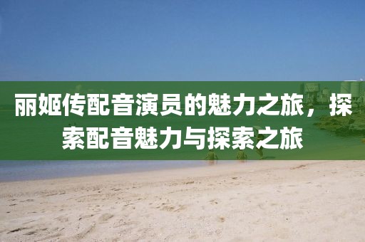 丽姬传配音演员的魅力之旅，探索配音魅力与探索之旅