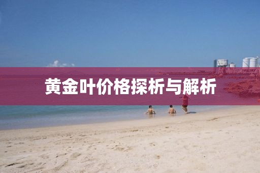 黄金叶价格探析与解析