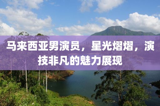马来西亚男演员，星光熠熠，演技非凡的魅力展现