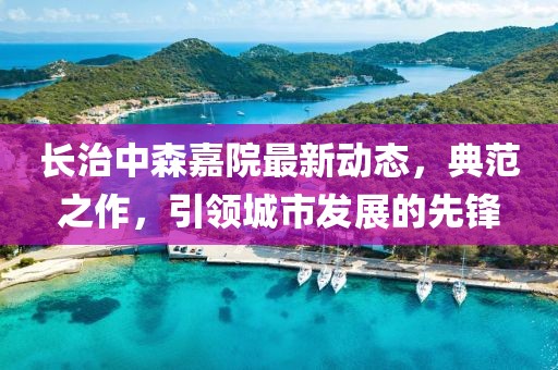 长治中森嘉院最新动态，典范之作，引领城市发展的先锋