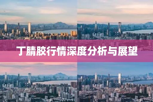 丁腈胶行情深度分析与展望