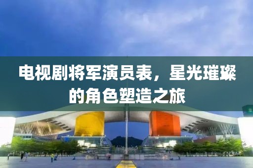 电视剧将军演员表，星光璀璨的角色塑造之旅