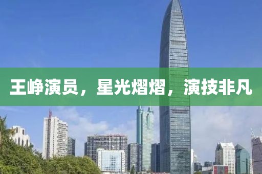 王峥演员，星光熠熠，演技非凡