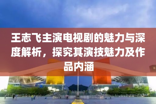 王志飞主演电视剧的魅力与深度解析，探究其演技魅力及作品内涵