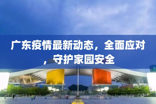 广东疫情最新动态，全面应对，守护家园安全
