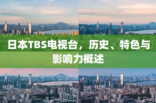 日本TBS电视台，历史、特色与影响力概述
