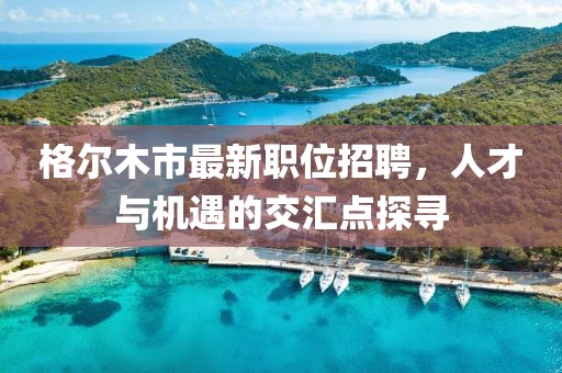 格尔木市最新职位招聘，人才与机遇的交汇点探寻