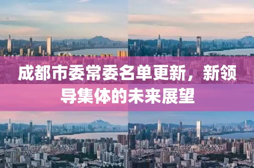 成都市委常委名单更新，新领导集体的未来展望