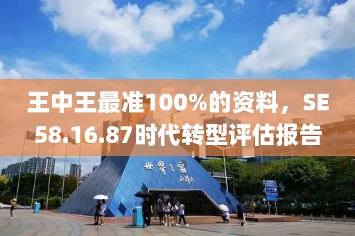 王中王最准100%的资料，SE58.16.87时代转型评估报告