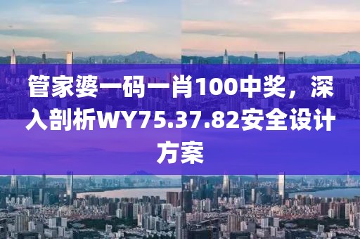 管家婆一码一肖100中奖，深入剖析WY75.37.82安全设计方案