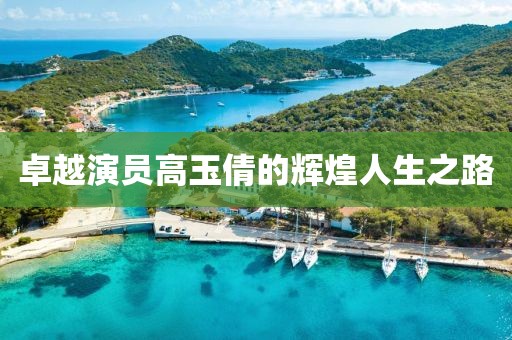 卓越演员高玉倩的辉煌人生之路