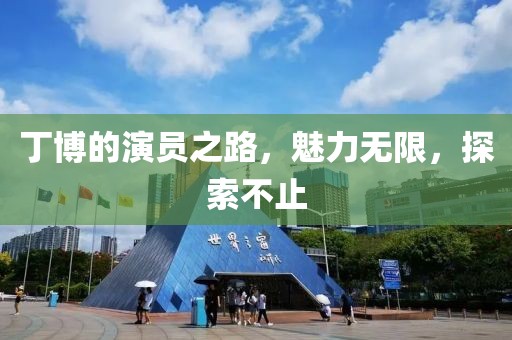 丁博的演员之路，魅力无限，探索不止