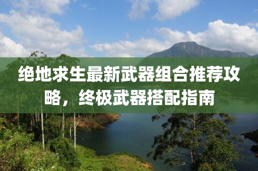 绝地求生最新武器组合推荐攻略，终极武器搭配指南