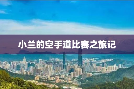 小兰的空手道比赛之旅记
