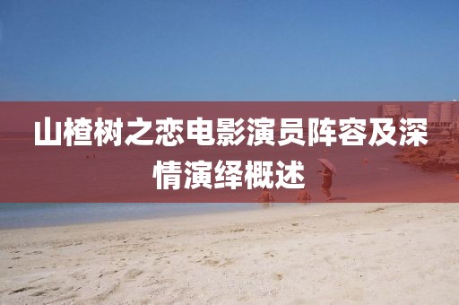 山楂树之恋电影演员阵容及深情演绎概述