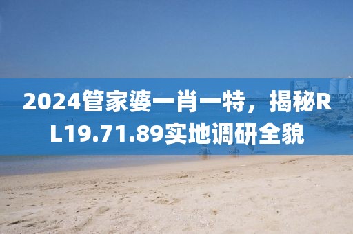 2024管家婆一肖一特，揭秘RL19.71.89实地调研全貌