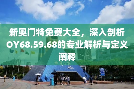 新奥门特免费大全，深入剖析OY68.59.68的专业解析与定义阐释