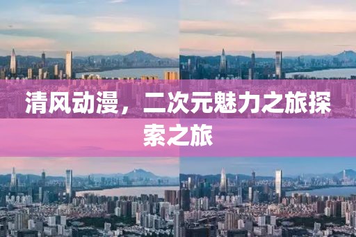 清风动漫，二次元魅力之旅探索之旅