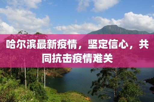 哈尔滨最新疫情，坚定信心，共同抗击疫情难关