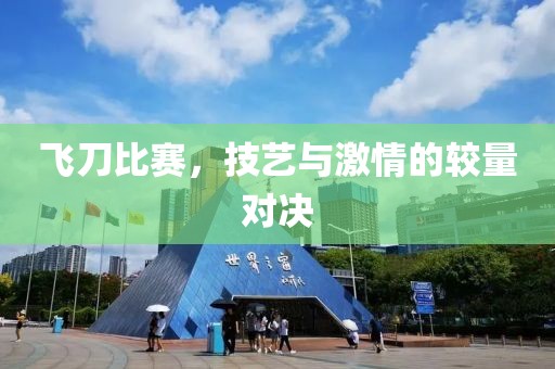 飞刀比赛，技艺与激情的较量对决