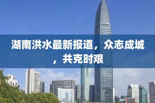 湖南洪水最新报道，众志成城，共克时艰