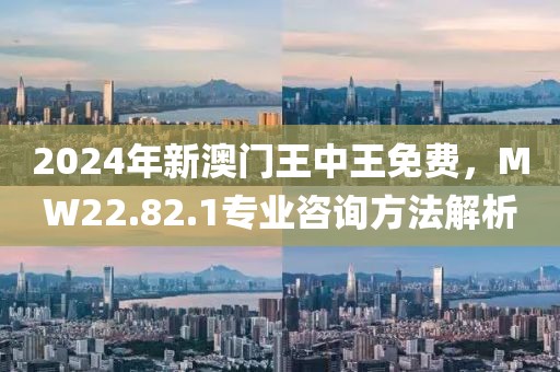 2024年新澳门王中王免费，MW22.82.1专业咨询方法解析