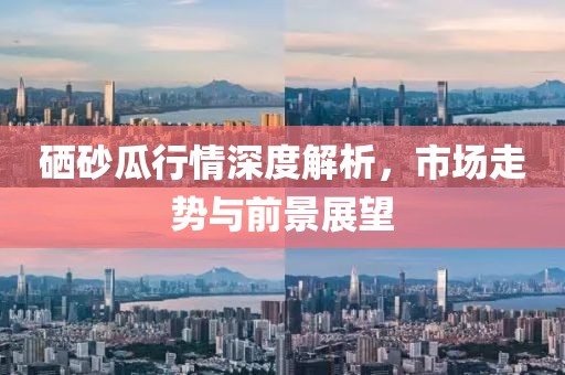 硒砂瓜行情深度解析，市场走势与前景展望