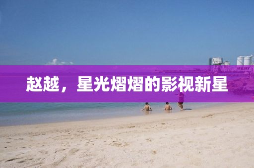 赵越，星光熠熠的影视新星