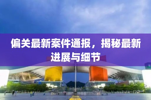 偏关最新案件通报，揭秘最新进展与细节